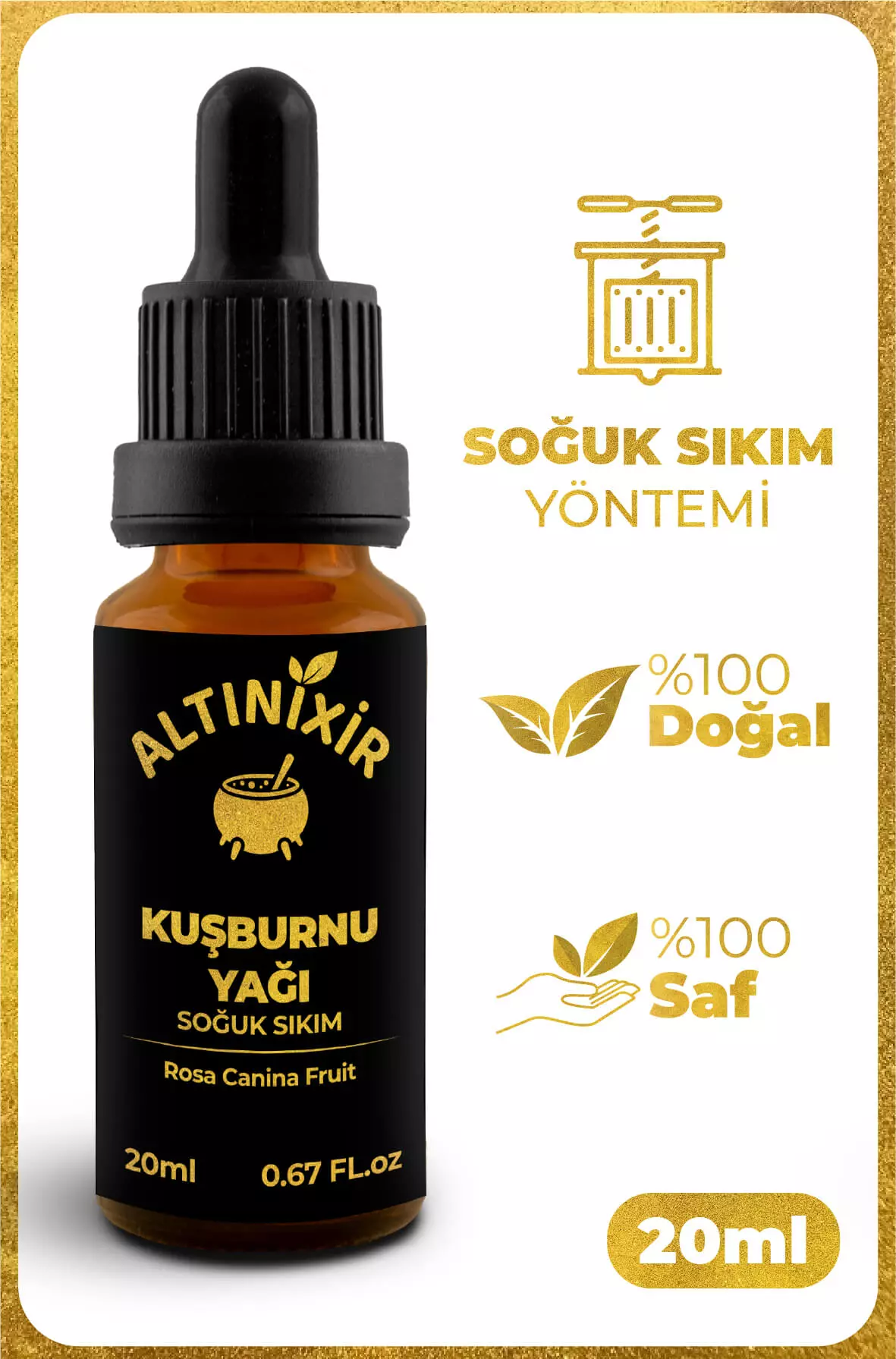 Kuşburnu Yağı 20 ml